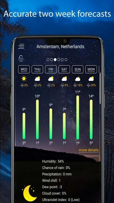 Weather app - weather channel Apps स्क्रीनशॉट 6