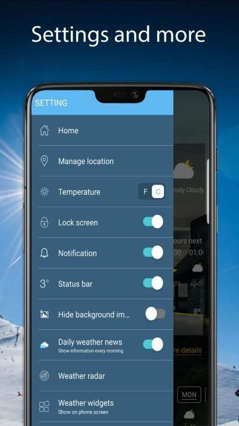 Weather app - weather channel Apps स्क्रीनशॉट 2