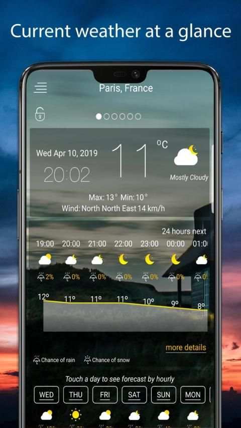 Weather app - weather channel Apps स्क्रीनशॉट 8