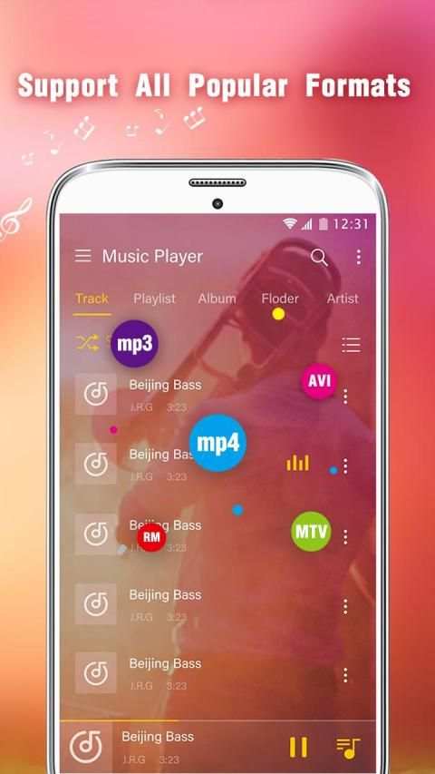 CiWi Music Player - Equalizer स्क्रीनशॉट 5