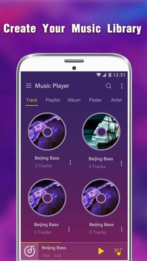 CiWi Music Player - Equalizer स्क्रीनशॉट 4