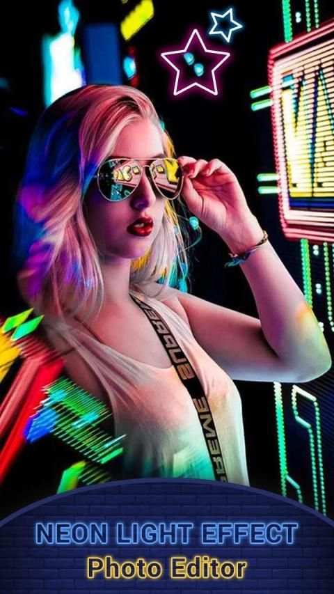Neon Photo Editor screenshot 4