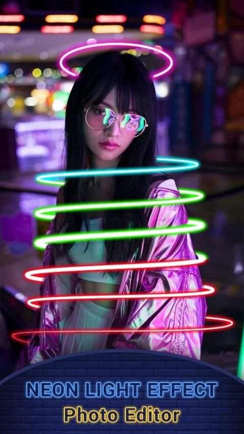 Neon Photo Editor screenshot 1