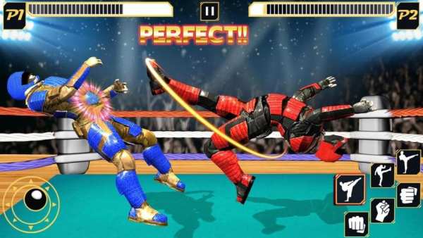 Real Robot Wrestling - Robot Fighting Games स्क्रीनशॉट 2