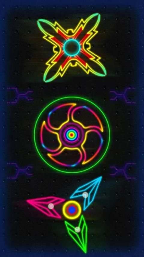 Fidget Spinner Neon Games screenshot 3