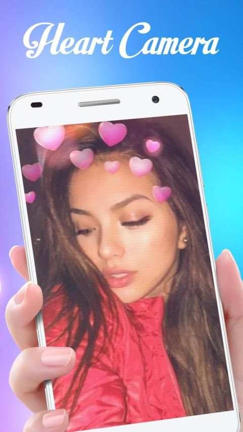 Heart Crown Face Camera screenshot 2
