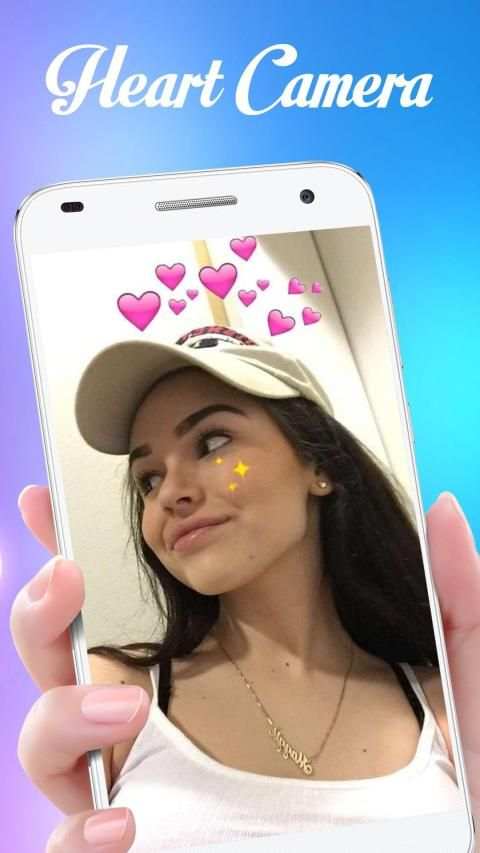 Heart Crown Face Camera screenshot 1