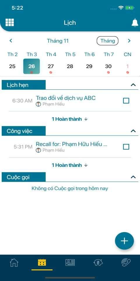 DotBCRM - Ứng dụng CRM tích hợp Call Center screenshot 6