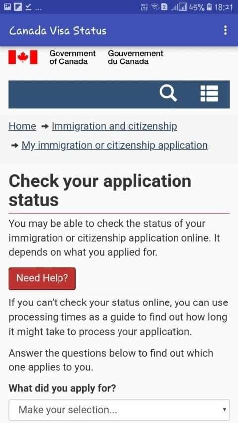 Visa Check Status App :Online Visa Status Tracking screenshot 1