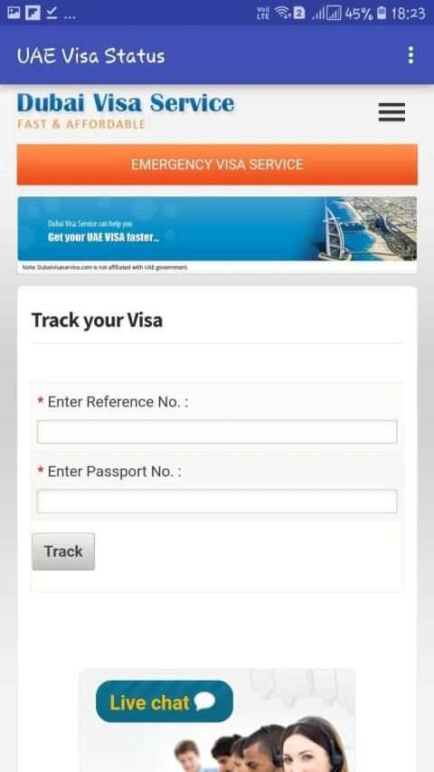 Visa Check Status App :Online Visa Status Tracking screenshot 2
