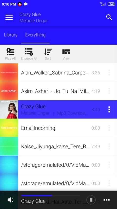 Music Avee Player / MP3 Player screenshot 3