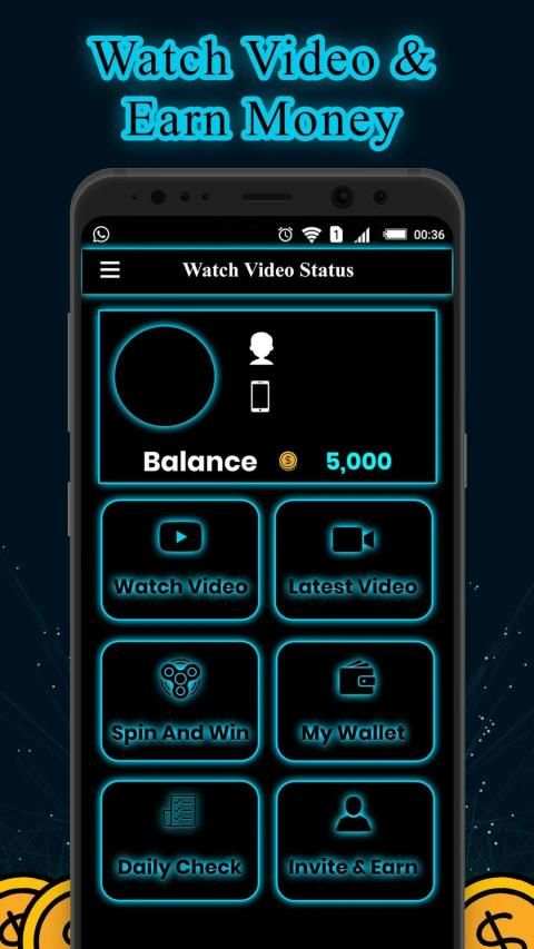 Watch Video Status And Earn Money,Win Reward Daily स्क्रीनशॉट 5
