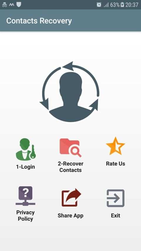Deleted contact recovery स्क्रीनशॉट 4