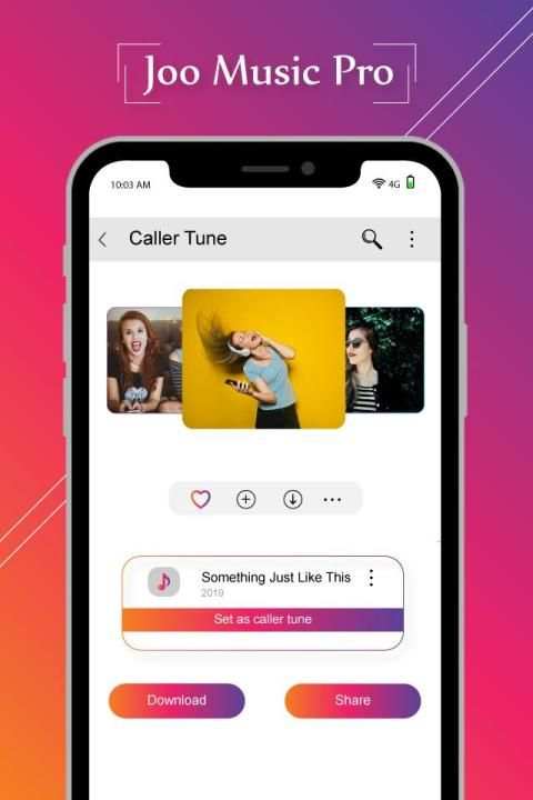 Joo Music Pro : Set Caller Tune Free screenshot 1
