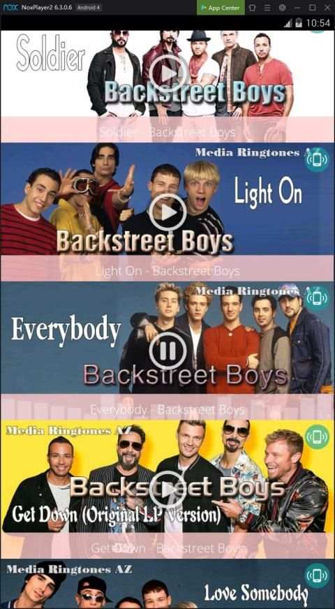 Backstreet Boys Best Ringtones 1 تصوير الشاشة