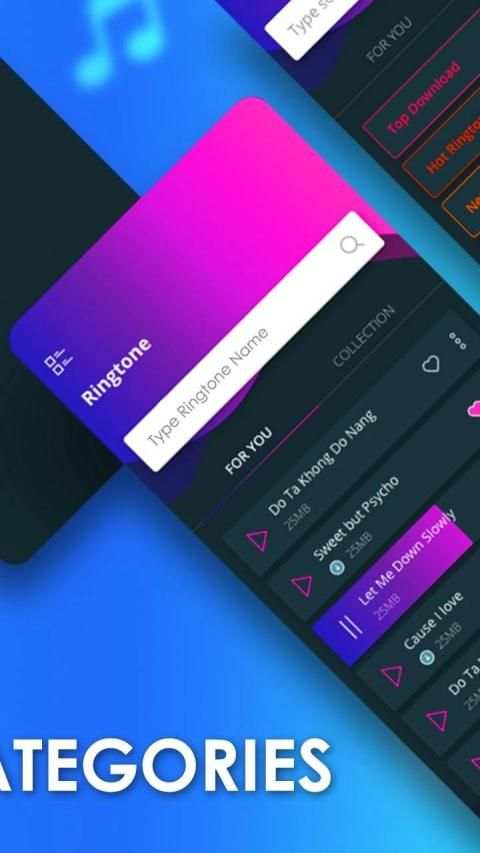 New Ringtone app 2019 स्क्रीनशॉट 3