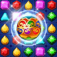 Jewels Game Match 3 Free - Paradise Island