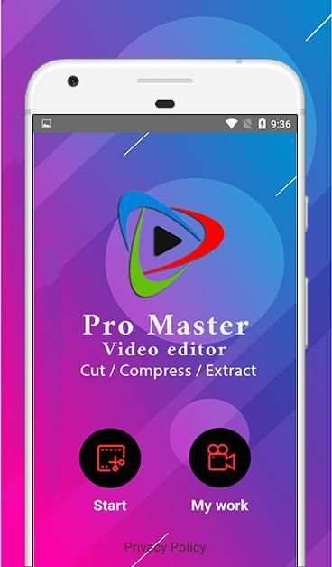 Pro Master Video editor स्क्रीनशॉट 2