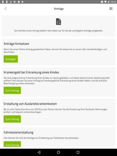 BARMER-App. Alles Wichtige online erledigen. screenshot 2
