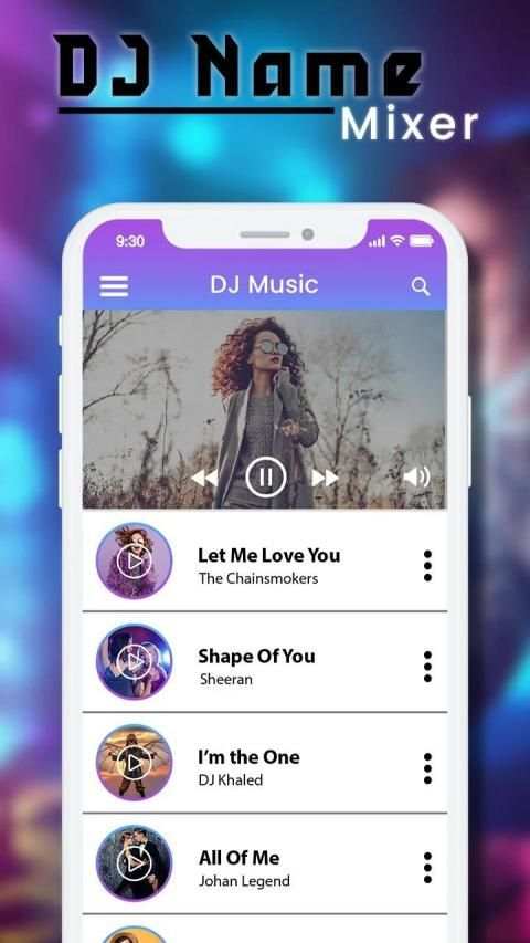 DJ Name Mixer Plus - Mix Your Name To Song screenshot 3