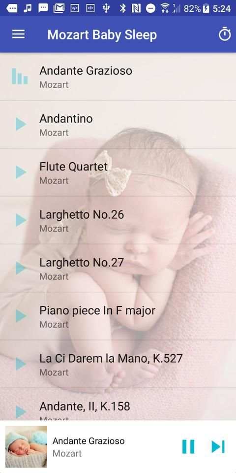 Mozart Baby Sleep screenshot 5
