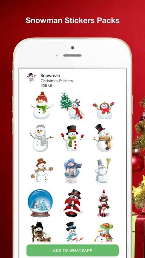 Christmas Stickers ( WAStickerApps ) screenshot 2