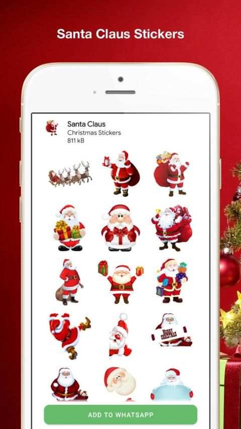 Christmas Stickers ( WAStickerApps ) screenshot 6