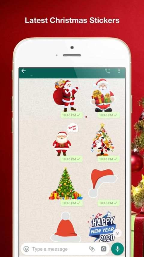 Christmas Stickers ( WAStickerApps ) screenshot 3