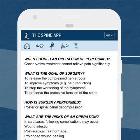 THE SPINE APP स्क्रीनशॉट 4