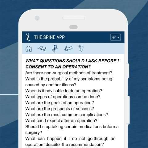 THE SPINE APP स्क्रीनशॉट 2