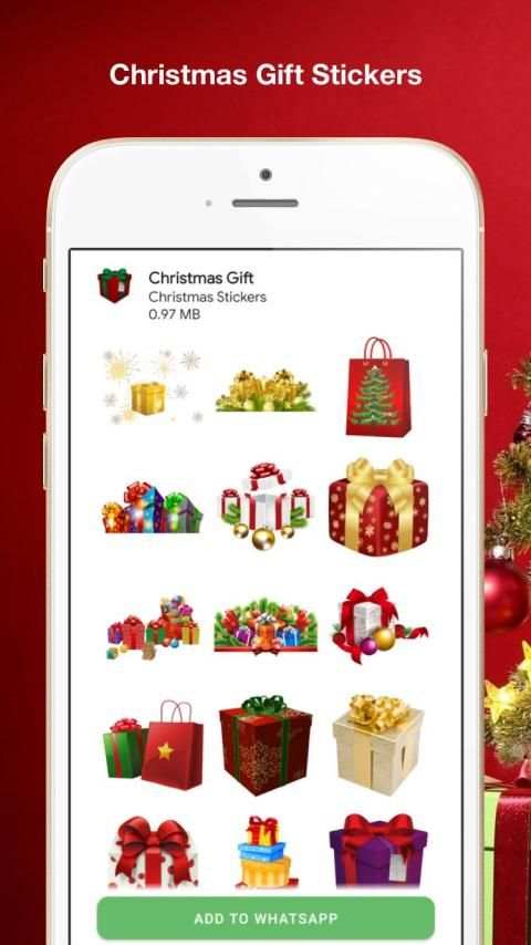 Christmas Stickers ( WAStickerApps ) screenshot 1