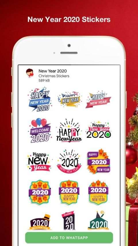 Christmas Stickers ( WAStickerApps ) screenshot 5