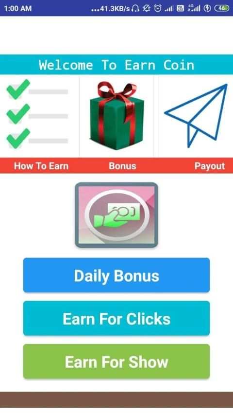 Earn coin स्क्रीनशॉट 2