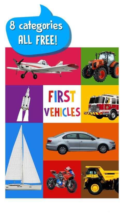First Words for Baby: Vehicles स्क्रीनशॉट 7
