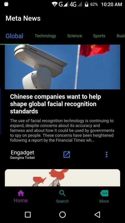 Meta News screenshot 3