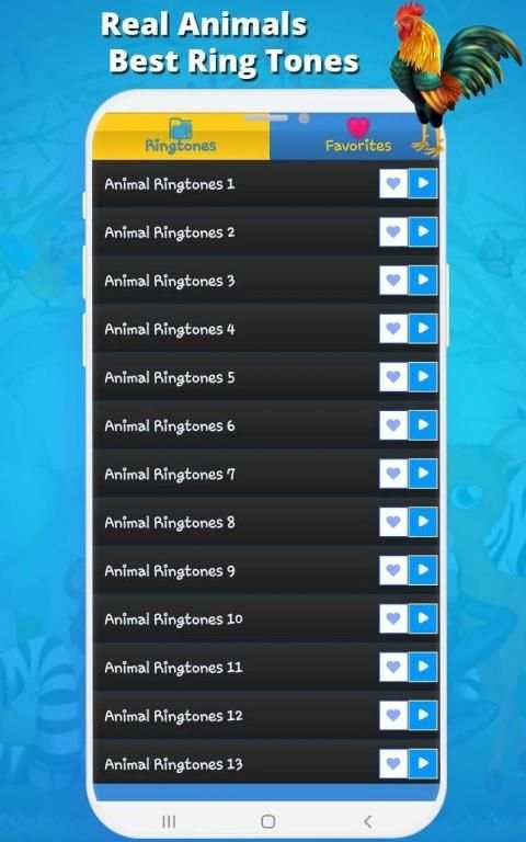 Animal Ringtones 2019 स्क्रीनशॉट 3