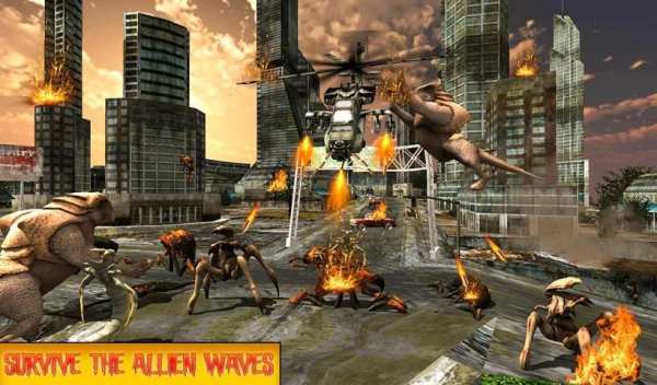 Alien Enemy Shooter Strike 3D screenshot 2