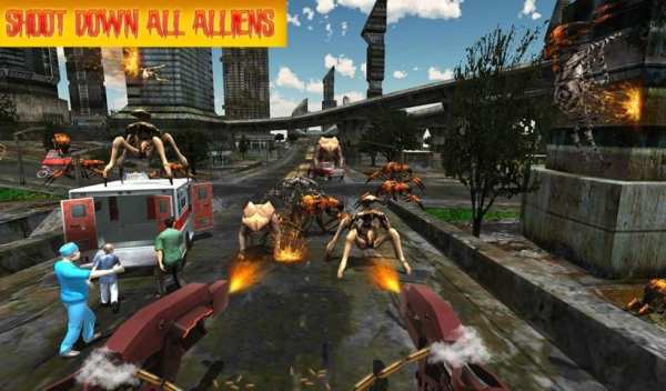 Alien Enemy Shooter Strike 3D screenshot 3