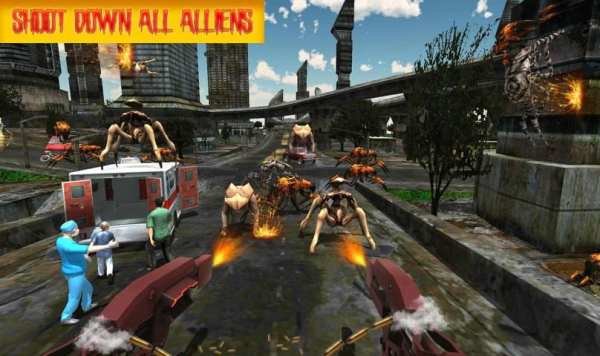 Alien Enemy Shooter Strike 3D screenshot 7