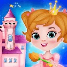 Princess Doll House Cleanup & Decoration Games