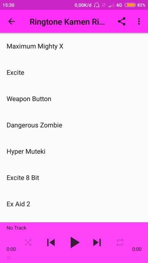 Lagu Kamen Rider Ex Aid & All Kamen Rider Offline screenshot 3