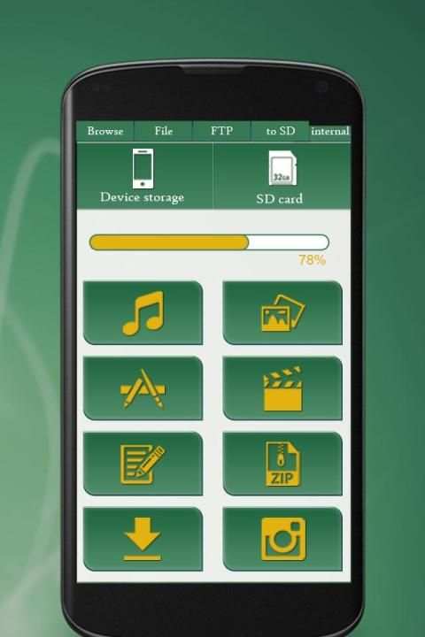 App to SD card - Phone To SD Card Mover screenshot 1