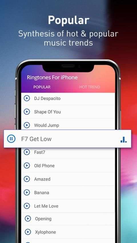 Ringtone for iPhone 2019 screenshot 1