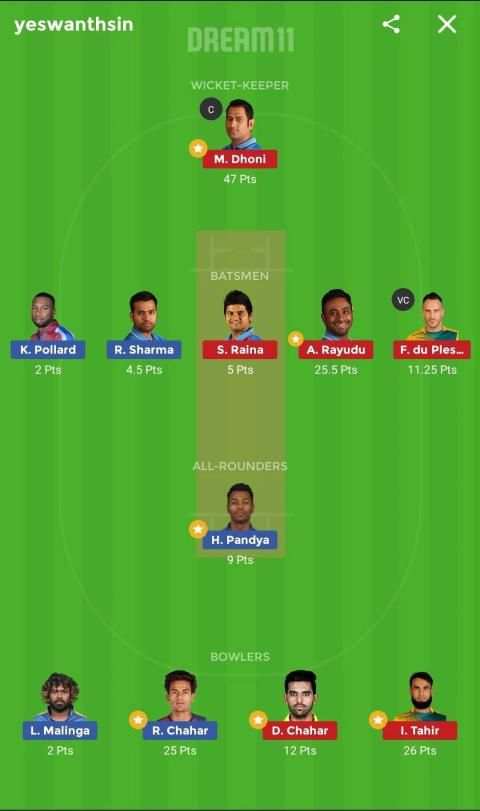 Dream11 King screenshot 1