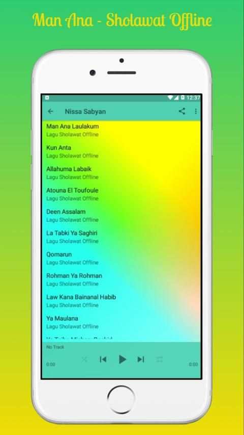 Man Ana Laulakum - Sholawat Offline screenshot 1
