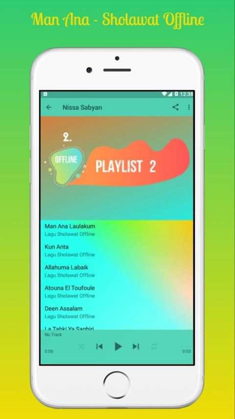 Man Ana Laulakum - Sholawat Offline screenshot 3