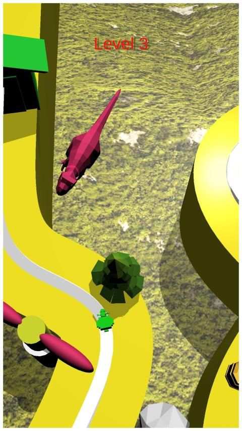 Line Dinosaur Color 3D screenshot 2