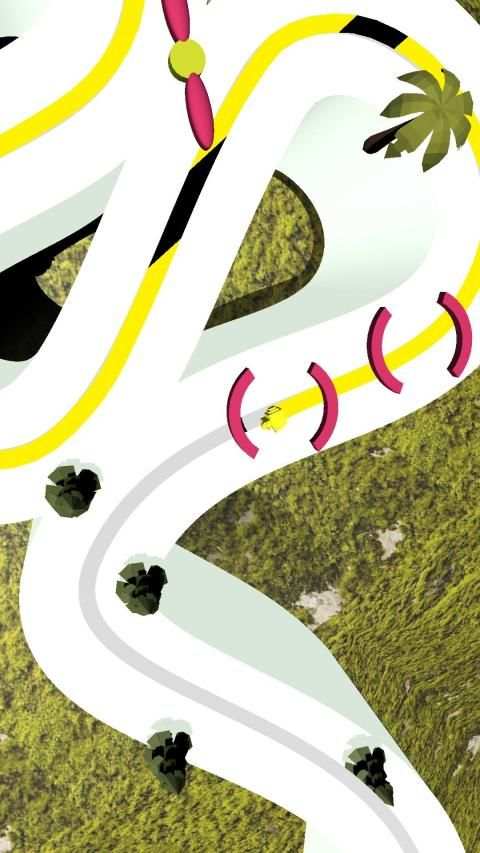 Line Dinosaur Color 3D screenshot 1