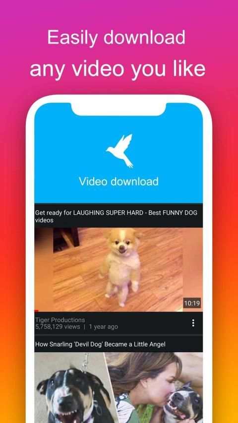 Fast Video Downloader for Social Media - Free app स्क्रीनशॉट 2