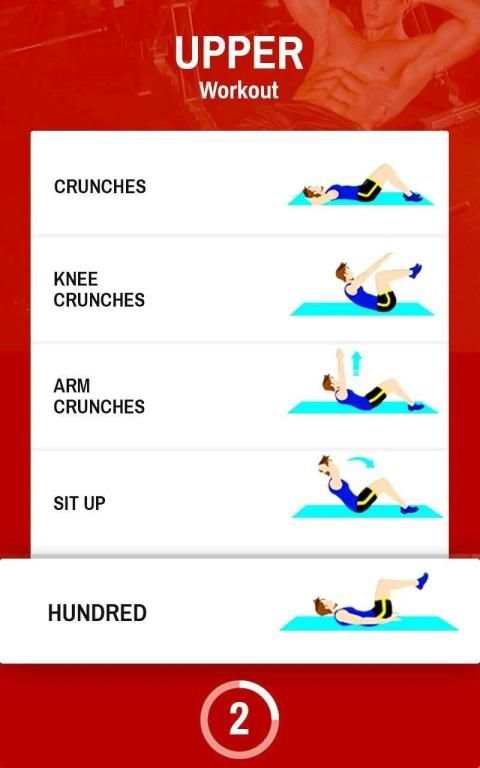 Packer - Six Pack Abs Home Workouts in 30 Days screenshot 4